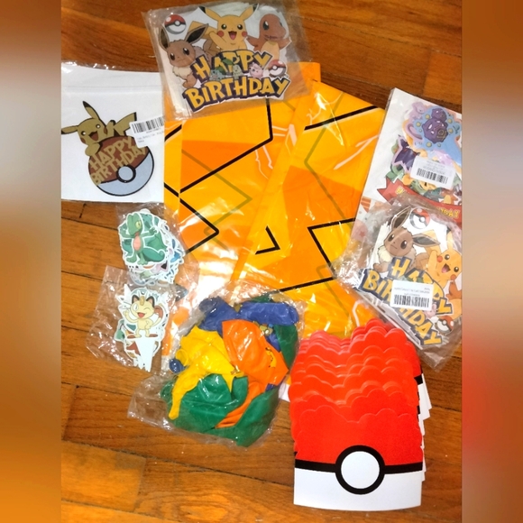 Pokemon Other - Pokemon Birthday Party Supplies